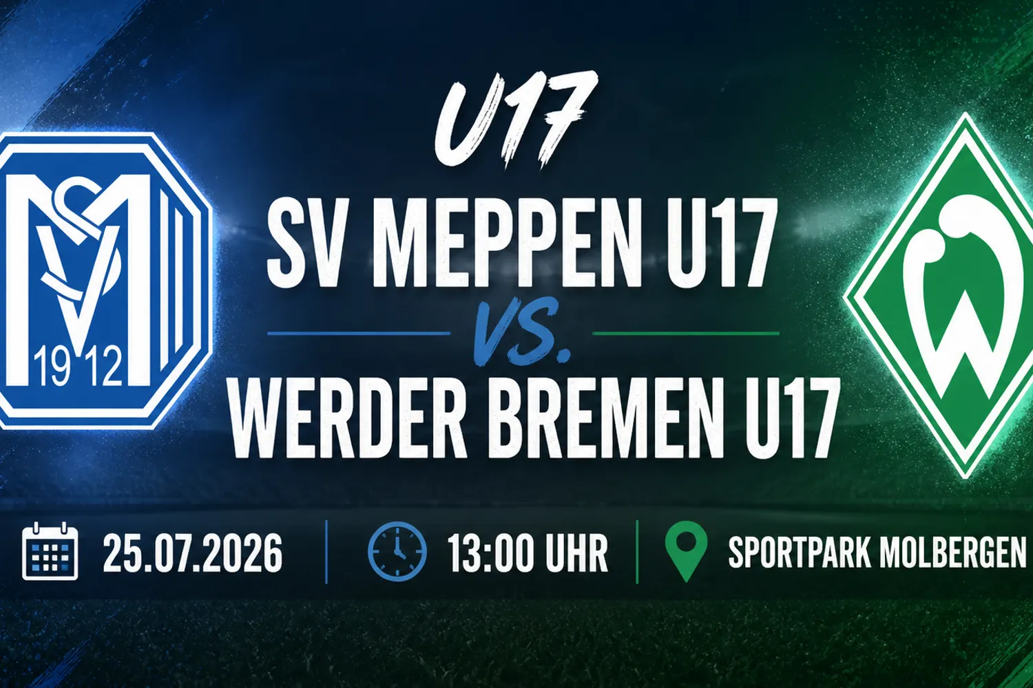 SV Meppen U17 VS Werder Bremen U17